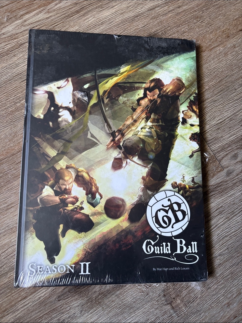 Season II Board Game - (Black/Green Artwork)
